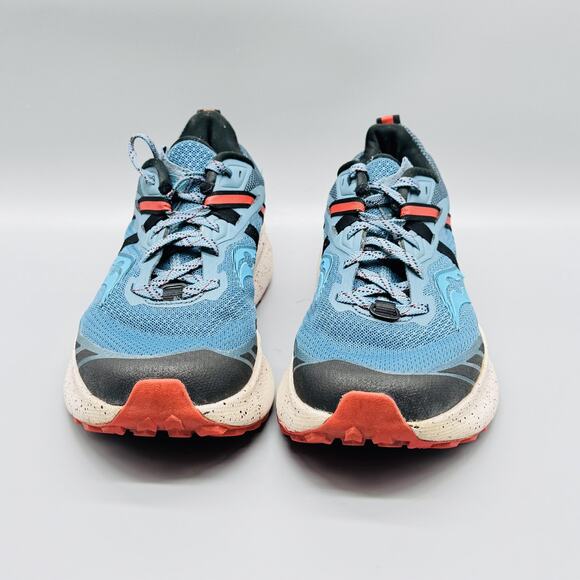 Saucony Shoes Womens 7.5 Blue Endorphin Trail PWRRUN ProTech Running Sneakers - Picture 4 of 10